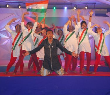 GROUP DANCE BY THE UNDER GRADUATES IN 2015