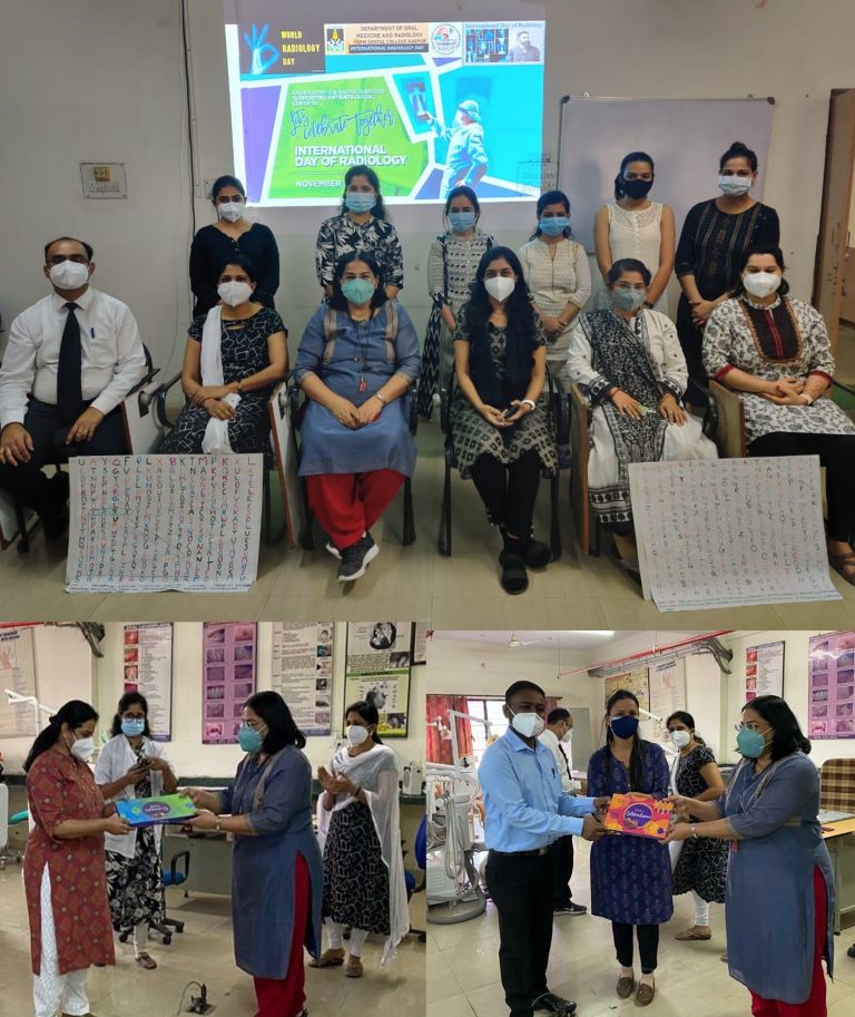 International day of radiology celebration and Winners of Radiology terms related word search competition