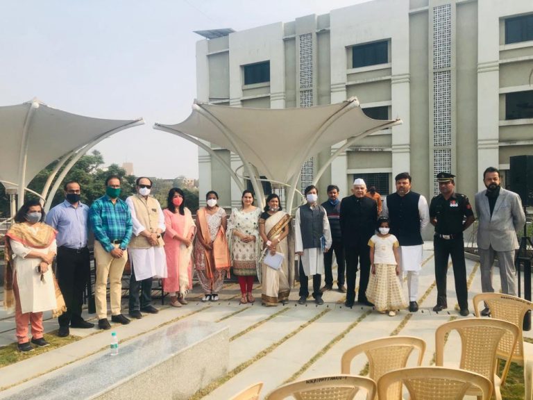 Digniteries present for the 72nd Republic day celebration