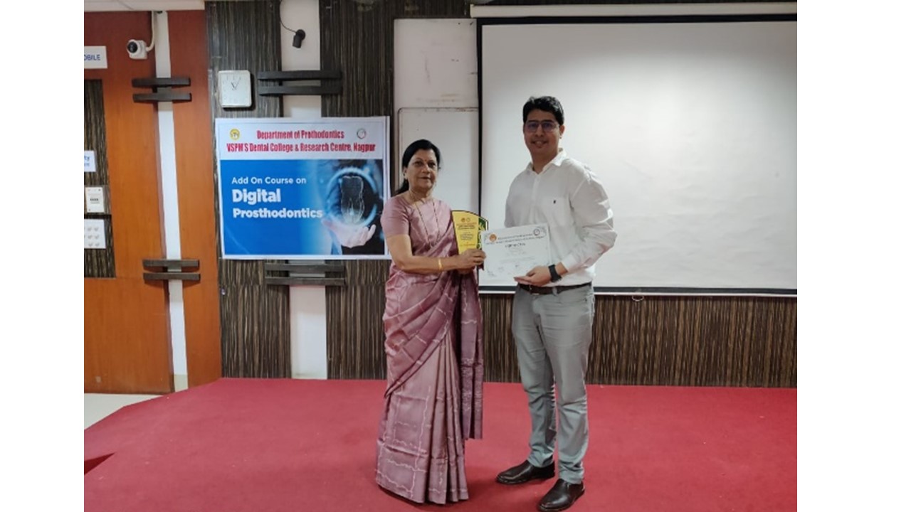 Add-on Course on ‘Digital Prosthodontics’ 1