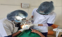 Surgical demonstration on patient