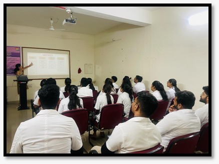 Lecture conducted by Dr. Pranjali Bawankar