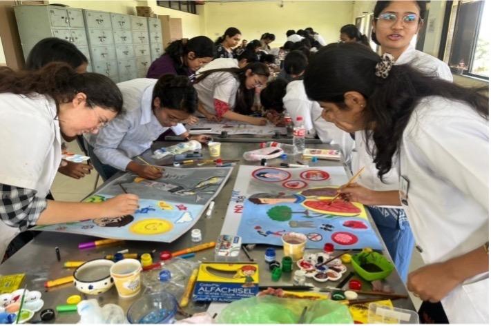 Interdepartmental Painting Competition on Tobacco Hazards 2 (1)