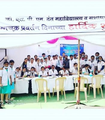 DIKSHABHOOMI DENTAL CAMP WAS ORGANIZED IN COORDINATION WITH GDC NAGPUR