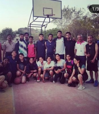 MUHS SPORTS MEET, HRUSHIKESH MALIKAR SELECTED IN BASKETBALL.