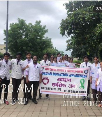 ORGAN DONATION AWARENESS RALLY WAS ORGANIZED BY TEAM SWA